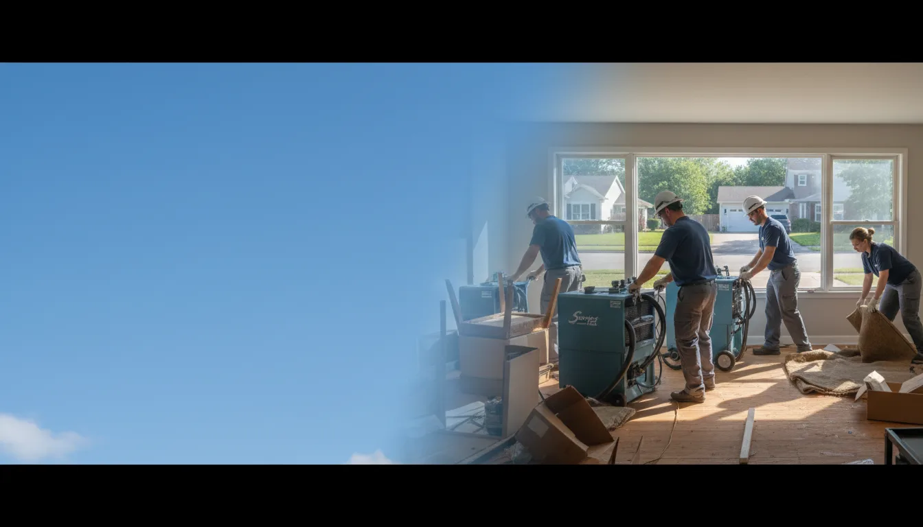 Flood Restoration in San Elizario, TX near me